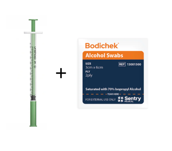 Syringes & Prep Pads